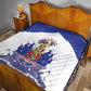 Les Grenadiers Haiti Football Quilt 2026 Nou Retounen White Version - African Pride