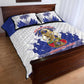Les Grenadiers Haiti Football Quilt Bed Set 2026 Nou Retounen White Version - African Pride