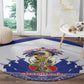 Les Grenadiers Haiti Football Round Carpet 2026 Nou Retounen White Version - African Pride