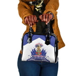 Les Grenadiers Haiti Football Shoulder Handbag 2026 Nou Retounen White Version - African Pride