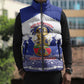 Personalized Les Grenadiers Haiti Football Sleeveless Puffer Jacket 2026 Nou Retounen White Version