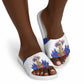 Les Grenadiers Haiti Football Slide Sandals 2026 Nou Retounen White Version