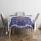 Les Grenadiers Haiti Football Tablecloth 2026 Nou Retounen White Version - African Pride