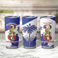 Personalized Les Grenadiers Haiti Football Tumbler Cup 2026 Nou Retounen White Version - African Pride
