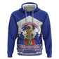 Personalized Les Grenadiers Haiti Football Zip Hoodie 2026 Nou Retounen White Version - African Pride