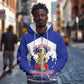 Personalized Les Grenadiers Haiti Football Zip Hoodie 2026 Nou Retounen White Version - African Pride
