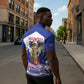 Personalized Les Grenadiers Haiti Football Zipper Polo Shirt 2026 Nou Retounen White Version