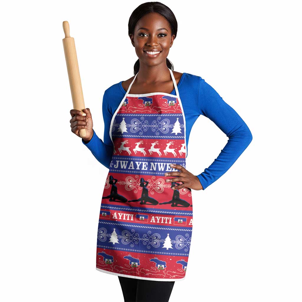 Haiti Christmas Apron Jwaye Nwel Ayiti Neg Marron Veve Vodou