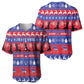 Afro Haiti Christmas Baseball Jersey Jwaye Nwel Ayiti Neg Marron Veve Vodou LT14