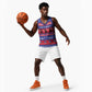 Afro Haiti Christmas Basketball Jersey Jwaye Nwel Ayiti Neg Marron Veve Vodou - African Pride
