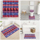 Haiti Christmas Bathroom Set Jwaye Nwel Ayiti Neg Marron Veve Vodou