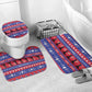 Haiti Christmas Bathroom Set Jwaye Nwel Ayiti Neg Marron Veve Vodou