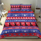 Afro Haiti Christmas Bedding Set Jwaye Nwel Ayiti Neg Marron Veve Vodou - African Pride