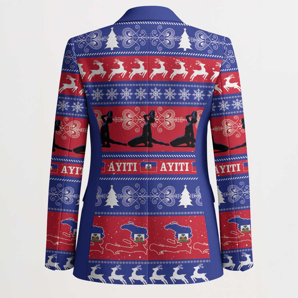 Haiti Christmas Blazer Jwaye Nwel Ayiti Neg Marron Veve Vodou