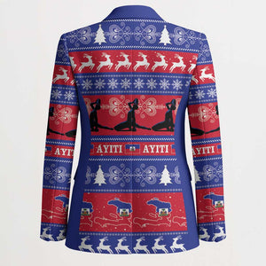 Haiti Christmas Blazer Jwaye Nwel Ayiti Neg Marron Veve Vodou