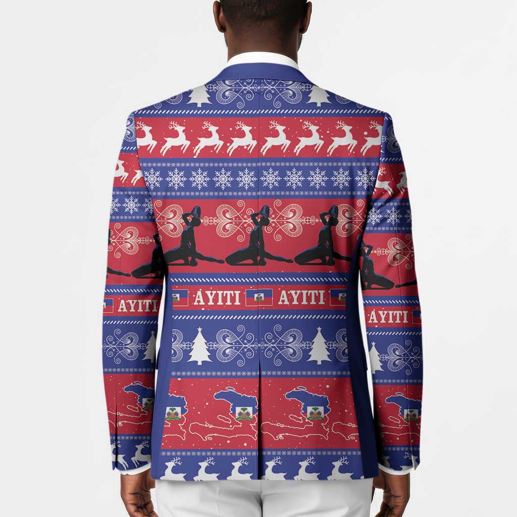 Haiti Christmas Blazer Jwaye Nwel Ayiti Neg Marron Veve Vodou