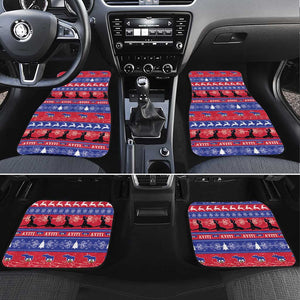 Afro Haiti Christmas Car Mats Jwaye Nwel Ayiti Neg Marron Veve Vodou - African Pride