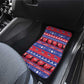 Afro Haiti Christmas Car Mats Jwaye Nwel Ayiti Neg Marron Veve Vodou - African Pride