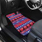 Afro Haiti Christmas Car Mats Jwaye Nwel Ayiti Neg Marron Veve Vodou - African Pride