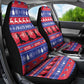 Afro Haiti Christmas Car Seat Cover Jwaye Nwel Ayiti Neg Marron Veve Vodou - African Pride