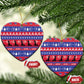 Afro Haiti Christmas Ceramic Ornament Jwaye Nwel Ayiti Neg Marron Veve Vodou - African Pride