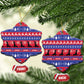 Afro Haiti Christmas Ceramic Ornament Jwaye Nwel Ayiti Neg Marron Veve Vodou - African Pride