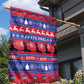 Afro Haiti Christmas Garden Flag Jwaye Nwel Ayiti Neg Marron Veve Vodou - African Pride