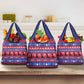 Afro Haiti Christmas Grocery Bag Jwaye Nwel Ayiti Neg Marron Veve Vodou - African Pride