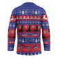 Haiti Christmas Hockey Jersey Jwaye Nwel Ayiti Neg Marron Veve Vodou