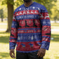 Haiti Christmas Hockey Jersey Jwaye Nwel Ayiti Neg Marron Veve Vodou
