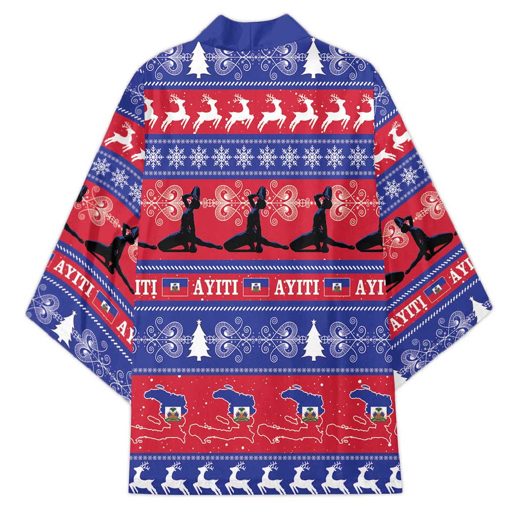 Haiti Christmas Kimono Jwaye Nwel Ayiti Neg Marron Veve Vodou