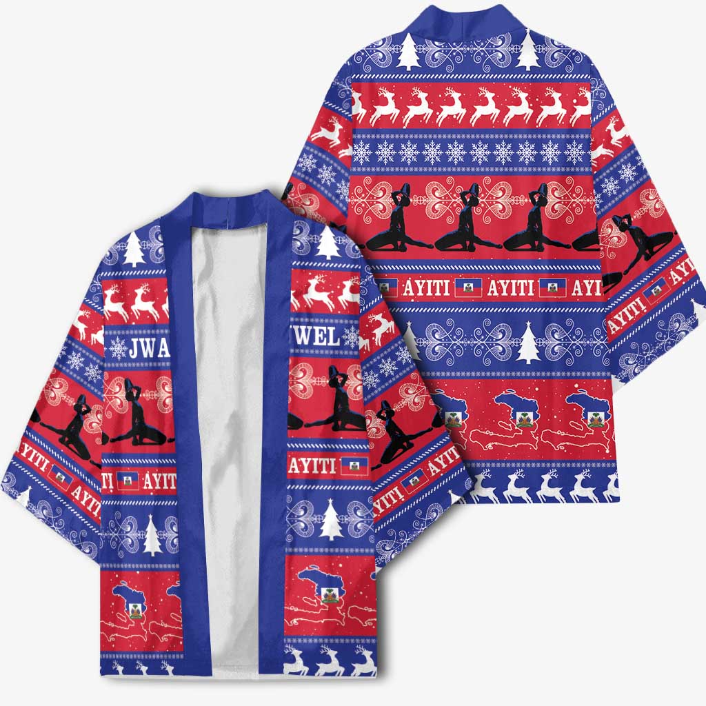 Haiti Christmas Kimono Jwaye Nwel Ayiti Neg Marron Veve Vodou