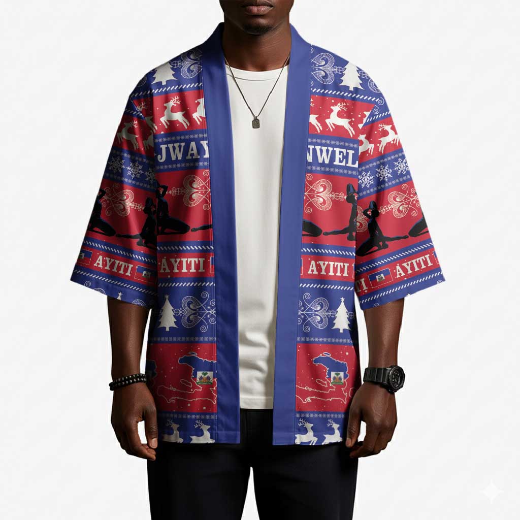 Haiti Christmas Kimono Jwaye Nwel Ayiti Neg Marron Veve Vodou
