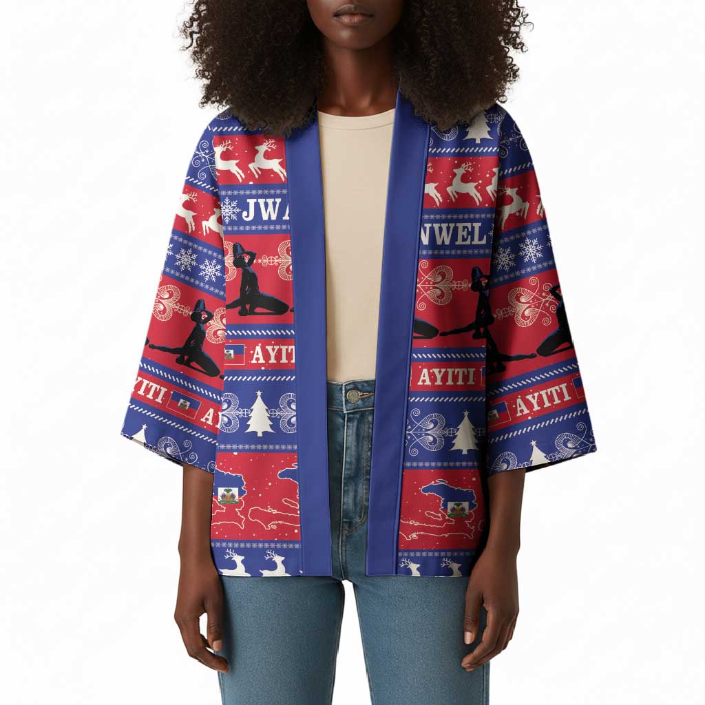 Haiti Christmas Kimono Jwaye Nwel Ayiti Neg Marron Veve Vodou