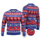 Afro Haiti Christmas Ugly Christmas Sweater Jwaye Nwel Ayiti Neg Marron Veve Vodou - African Pride