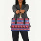 Haiti Christmas Leather Bag Jwaye Nwel Ayiti Neg Marron Veve Vodou