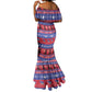 Afro Haiti Christmas Mermaid Dress Jwaye Nwel Ayiti Neg Marron Veve Vodou - African Pride