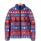 Haiti Christmas Padded Jacket Jwaye Nwel Ayiti Neg Marron Veve Vodou