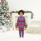 Afro Haiti Christmas Pajama Set Jwaye Nwel Ayiti Neg Marron Veve Vodou - African Pride