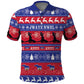 Afro Haiti Christmas Polo Shirt Jwaye Nwel Ayiti Neg Marron Veve Vodou LT14