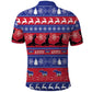 Afro Haiti Christmas Polo Shirt Jwaye Nwel Ayiti Neg Marron Veve Vodou LT14