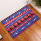 Afro Haiti Christmas Rubber Doormat Jwaye Nwel Ayiti Neg Marron Veve Vodou - African Pride