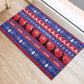 Afro Haiti Christmas Rubber Doormat Jwaye Nwel Ayiti Neg Marron Veve Vodou - African Pride