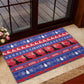 Afro Haiti Christmas Rubber Doormat Jwaye Nwel Ayiti Neg Marron Veve Vodou - African Pride