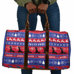 Haiti Christmas Travel Bag Jwaye Nwel Ayiti Neg Marron Veve Vodou