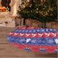 Afro Haiti Christmas Tree Skirt Jwaye Nwel Ayiti Neg Marron Veve Vodou - African Pride
