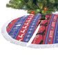 Afro Haiti Christmas Tree Skirt Jwaye Nwel Ayiti Neg Marron Veve Vodou - African Pride