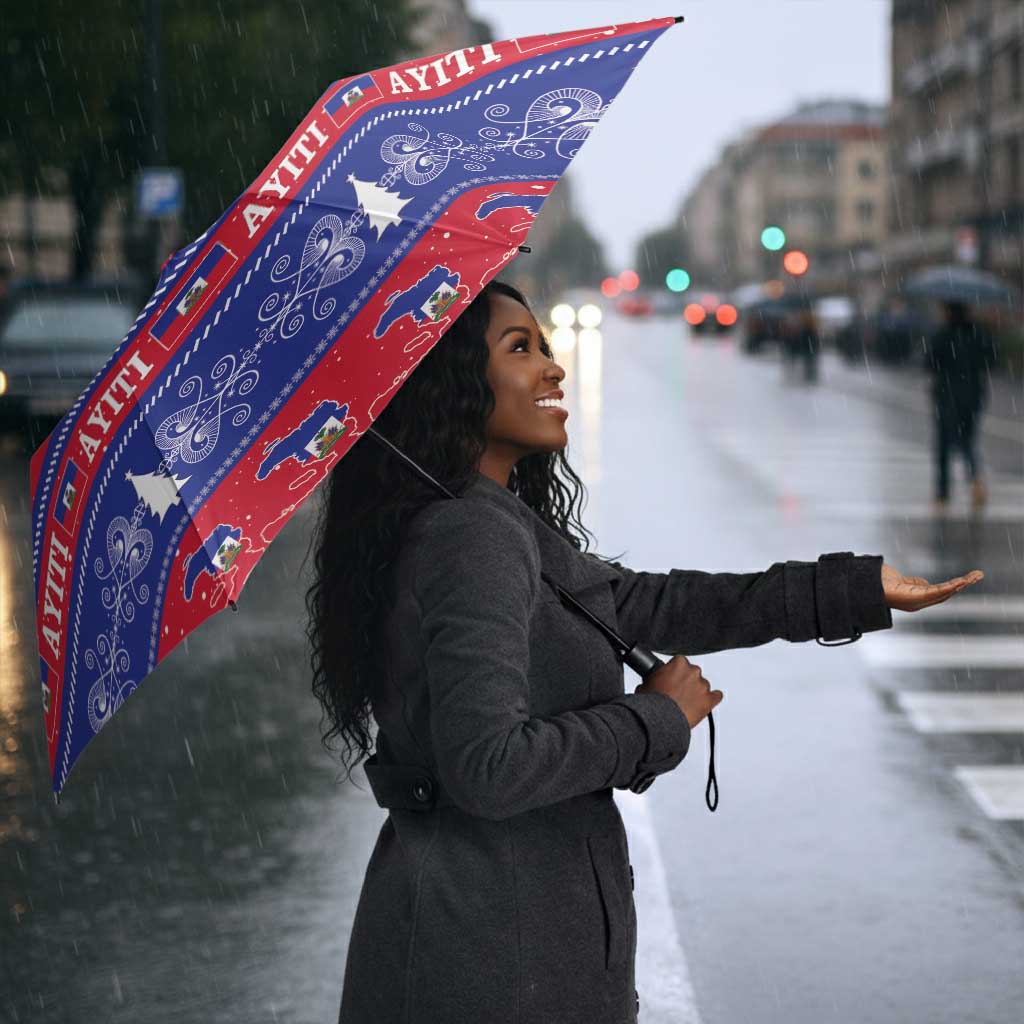 Haiti Christmas Umbrella Jwaye Nwel Ayiti Neg Marron Veve Vodou