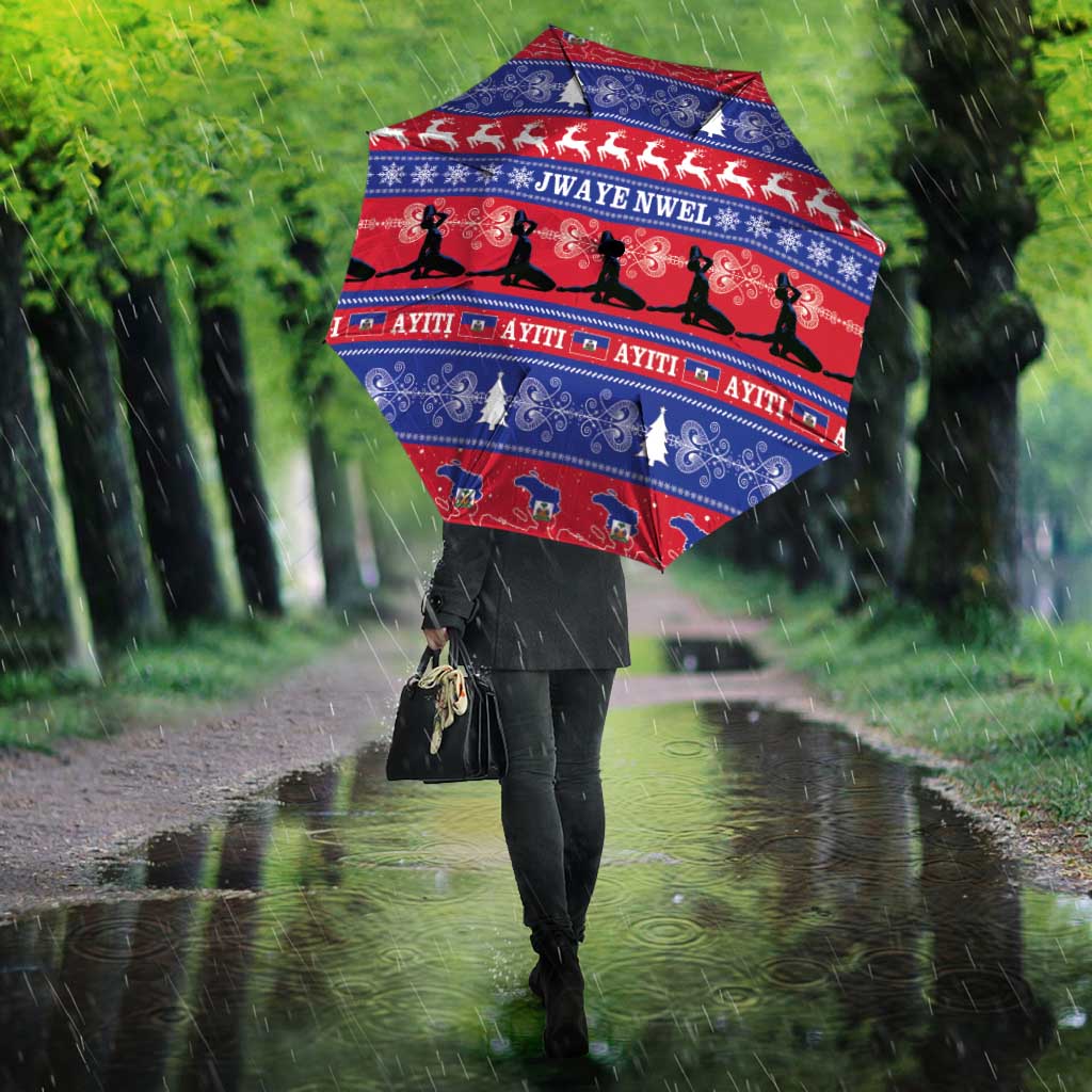 Haiti Christmas Umbrella Jwaye Nwel Ayiti Neg Marron Veve Vodou
