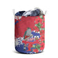Afro Haiti Independence Day Laundry Basket 1804 Proud Ayiti Map Hispaniolan Trogon - African Pride